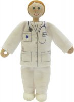 Ärztin - kleine Biegepuppe