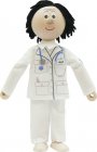Arzt, Biegepuppe 20 cm