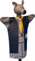 Wolf - Handpuppe 26 cm