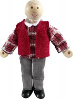 Opa - kleine Biegepuppe