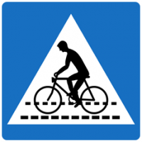 Radfahrerüberfahrt