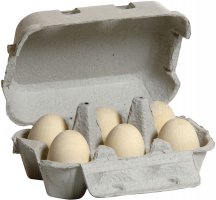 Eier weiß (6 St. im Eierkarton)