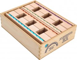 Lichtleisten im Holzkasten