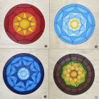 Mandalas 4 Elemente