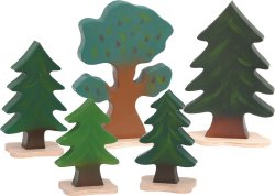 Nadelbäume Set 5 Stk.