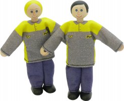 Postbotin - kleine Biegepuppe