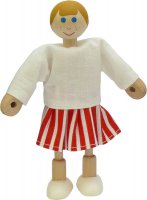 Tochter - kleine Biegepuppe