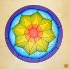 Mandala Farbenstern II