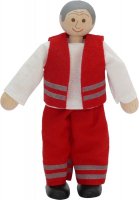 Sanitätsdoktor - kleine Biegepuppe